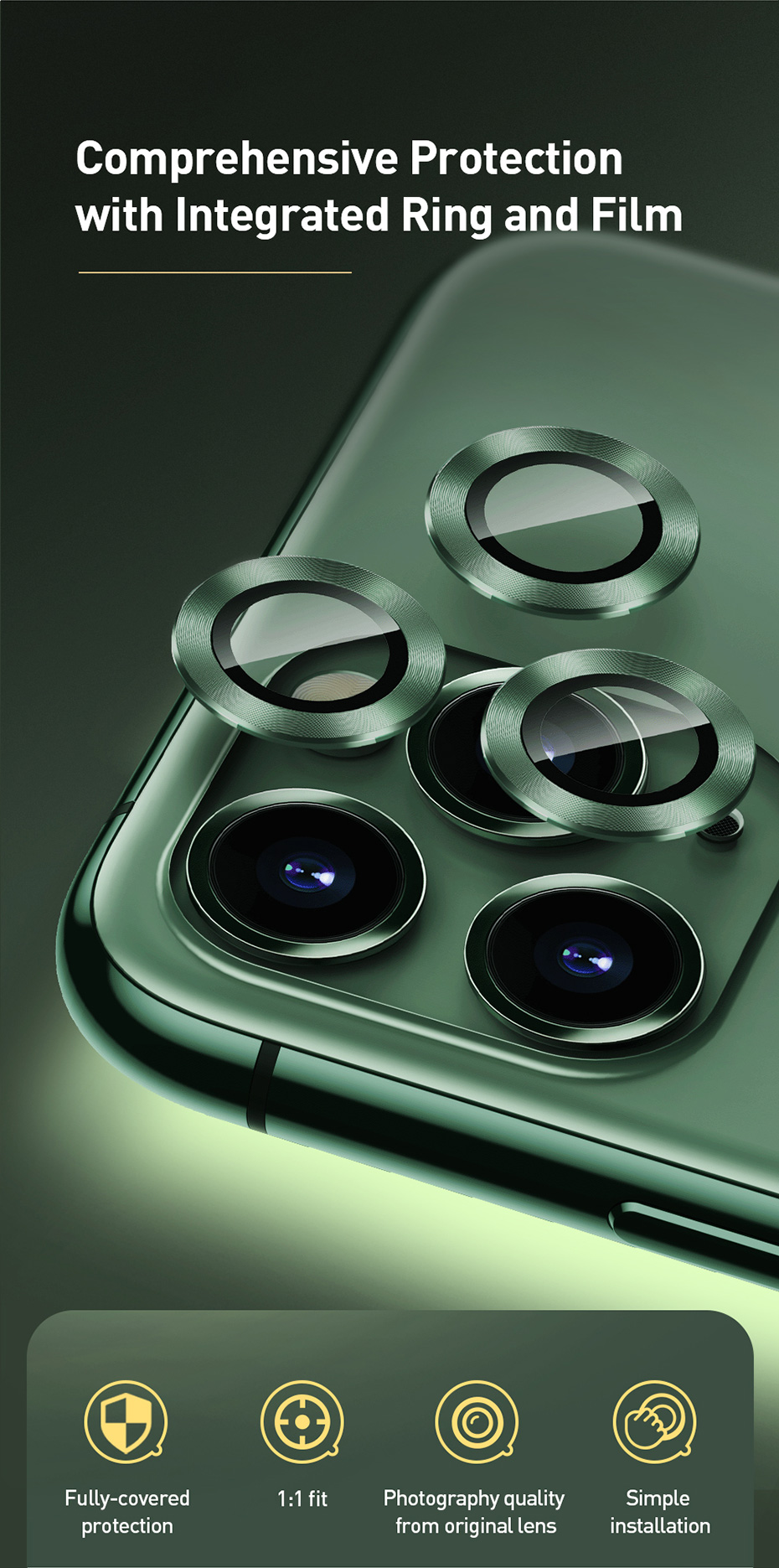 Baseus-2-in-1-Tempered---Metal-Circle-Ring-Anti-scratch-Phone-Lens-Protector-for-iPhone-11-Pro--iP-1-1618660-1